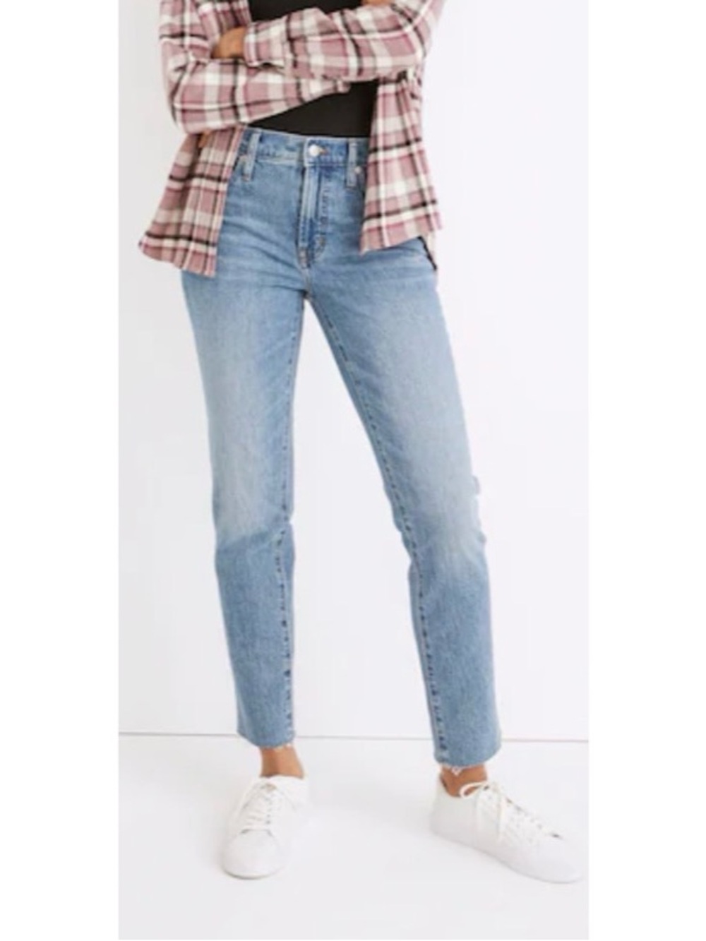 Madewell The Petite Mid-Rise Perfect Vintage Jean in Enmore Wash Size 24 Petite